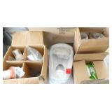 Group of hand sanitizer and dispenser Group of hand sanitizer and dispenser