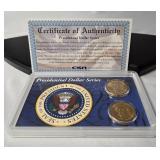 Franklin Pierce 2010 Dollar Mania from Denver and Philadelphia Mint