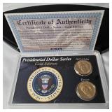 Franklin Pierce 2010 Dollar Mania from Denver and Philadelphia Mint