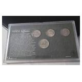 Tribute to Thomas Jefferson Coins and Stamp