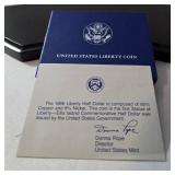 1986 Liberty Half Dollar Proof