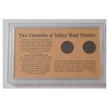 Two Centuries of Indian Head Pennies