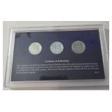 1960 Lincoln Memorial Penny and 1943 Steel Penny Mint Mark Collection