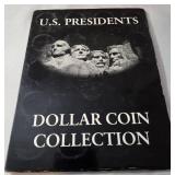 Book of US Presidents Dollar Coin Collection (Includes 9 Coins)