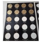 Book of US Presidents Dollar Coin Collection (Includes 9 Coins)