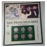 2012- 2021  San Francisco Mint State Quarters