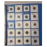 3-Ring Binder of Wheat Pennies.  Includes 1955-1958.  150 Coins