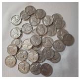 Jefferson Nickels from the 40's, 50's, 60's