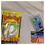 Lot of New Tackle, Booyah, Big Bite, Seaguar, Strike King