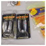 Lot of New Tackle, Booyah, Big Bite, Seaguar, Strike King