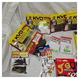 Lot of New Tackle, Seaguar, J-Braid, Strike King, Owner, Rapala
