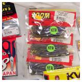 Lot of New Tackle, Strike King, Seagaur, Big Bite, Zoom, Mission, VMC
