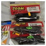 Lot of New Tackle, Strike King, Seagaur, Big Bite, Zoom, Mission, VMC
