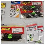 Lot of New Tackle, Strike King, Seagaur, Big Bite, Zoom, Mission, VMC
