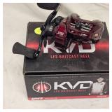 Lews KVD LFS, New in Box KVDIXH Baitcasting Reel