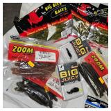 Big Bite, Seaguar, Zoom, Bulk 5' Grubs, Kenders