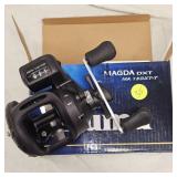 Okuma Magda XT15DXT-T, New in Box, Counter Baitcasting Reel