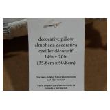 Decorative Pillow - 14"x20"
