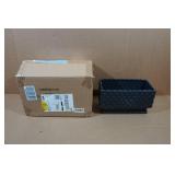 Ceramic Planter - Black 11.25"x5.75"x6"