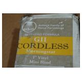 Cordless Morningstar 1" Vinyl Mini Blinds - White 43"x64"