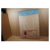 Black Framed Arched Wall Mirror - 24"x36"