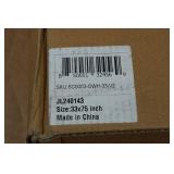 Cordless Zebra Blinds - White 33"x75"