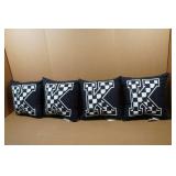 Set of Four Decorative Pillows