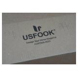 Adjustable Double Curtain Rod - Gold 35-72"