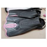 Cressi Adult Rondine Palau Fin Snorkel Set - Fin Size S/M