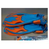 Cressi Blulove Kids Snorkel Set - Fin Size S/M