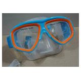 Cressi Blulove Kids Snorkel Set - Fin Size S/M
