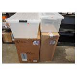 Plastic Storage Bins and Drawer