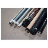 Assorted Damaged Pool Cues