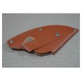 Rolled Carbon Steel Finger Hole Hunting Knife