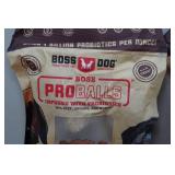 *2* Boss Dog/Cat Pro Balls Dog/Cat Treats - Beef