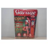 Vintage Style Metal Sign - Full Service Garage