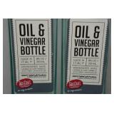 *2* Oil & Vinegar Glass Bottles and Sweet Dip Mix