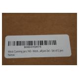 *2* Weck 3/4L Mold Canning Jars