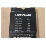 6 Sets of Pro Guard Hockey Laces - 72", 96"