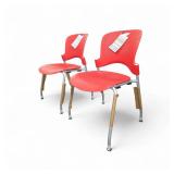 2 Herman Miller Stackable Caper Chairs *NEW*