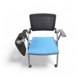 Blue Tablet Arm Nesting Chairs