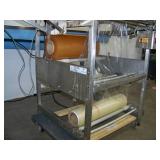 Mettler Toledo 662 Step-Saver Hand Wrap/ Packaging Station including Mettler Toledo Digital Scale UCCWDD with Label Printer