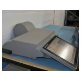 Mettler Toledo 662 Step-Saver Hand Wrap/ Packaging Station including Mettler Toledo Digital Scale UCCWDD with Label Printer