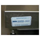 Mettler Toledo 662 Step-Saver Hand Wrap/ Packaging Station including Mettler Toledo Digital Scale UCCWDD with Label Printer