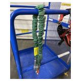 T & S Equipment Company - Material Handling Lift Truck Safety Cage Forklift Lift Basket Work Platform with Harness & Safety Tether