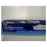Feit Electric 10,000 Lumen LED Multi-Directional Shop Light with Motion Detection and 3 Light Modes - appears to be NEW IN OPEN BOX