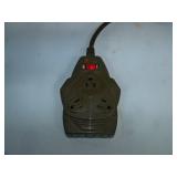 8-Outlet Extension Power Strip with Flat Plug