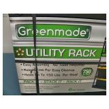 Greenmade 5-Shelf 150lb. per shelf (750 lb. total) Utility Rack / Shelf - Appears to be banded NEW