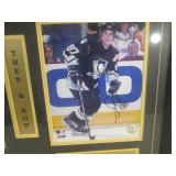 (A-4) Framed and Signed NHL Pittsbu...