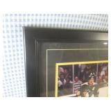 (A-4) Framed and Signed NHL Pittsbu...